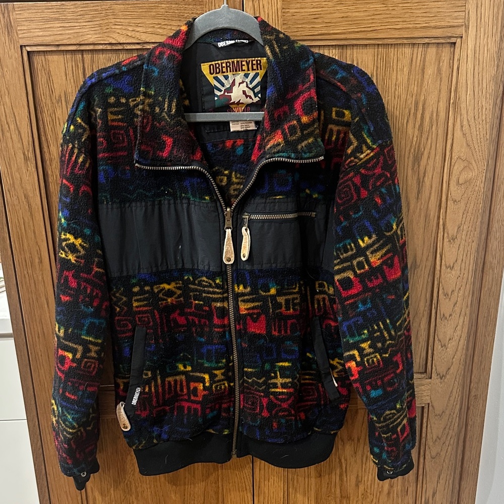 Obermeyer Vibrant Geometric Men's Jacket